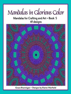cover image of Mandalas in Glorious Color Book 5